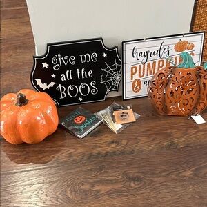 Bundle of Fall Decor / Halloween Items | Fall Decor | Halloween Decor